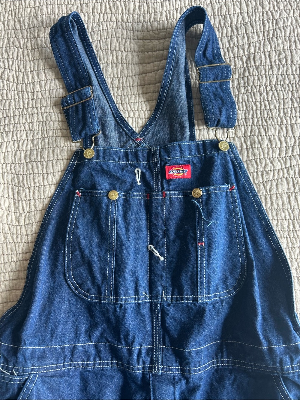 Dickies Denim Overalls Workware Utility